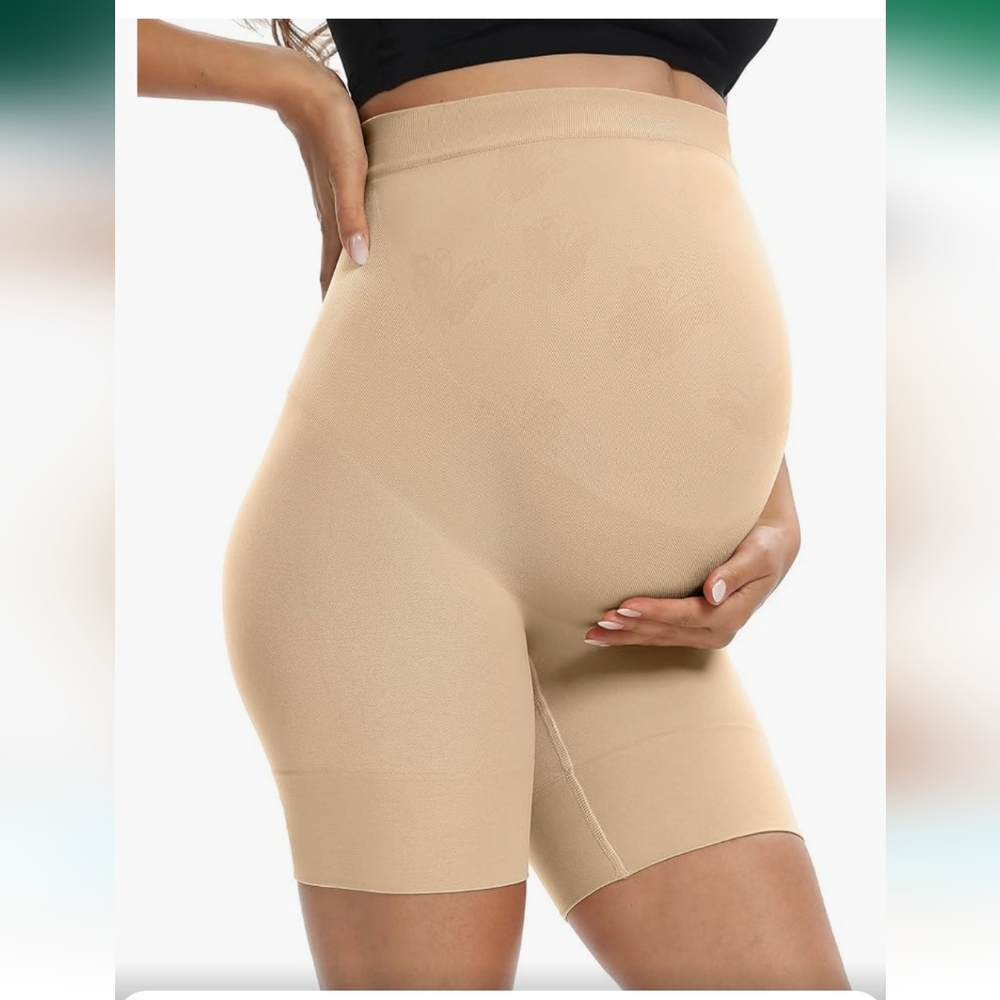 BNWT Maternity shapewear sz. medium color nudes and BNWT Maternity thong M